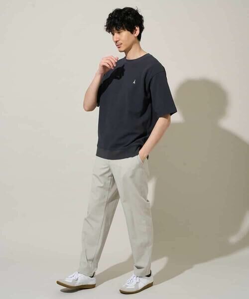 a.v.v / アー・ヴェ・ヴェ カットソー | 【イージーケア/洗濯機で洗える/接触冷感/毛玉になりにくい】ライトアゼ１ポイントシシュウスウェットＴ | 詳細14