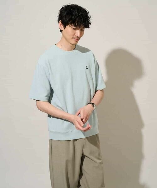 a.v.v / アー・ヴェ・ヴェ カットソー | 【イージーケア/洗濯機で洗える/接触冷感/毛玉になりにくい】ライトアゼ１ポイントシシュウスウェットＴ | 詳細19