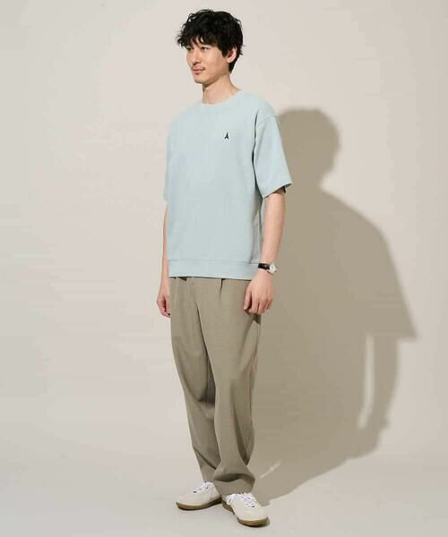 a.v.v / アー・ヴェ・ヴェ カットソー | 【イージーケア/洗濯機で洗える/接触冷感/毛玉になりにくい】ライトアゼ１ポイントシシュウスウェットＴ | 詳細2