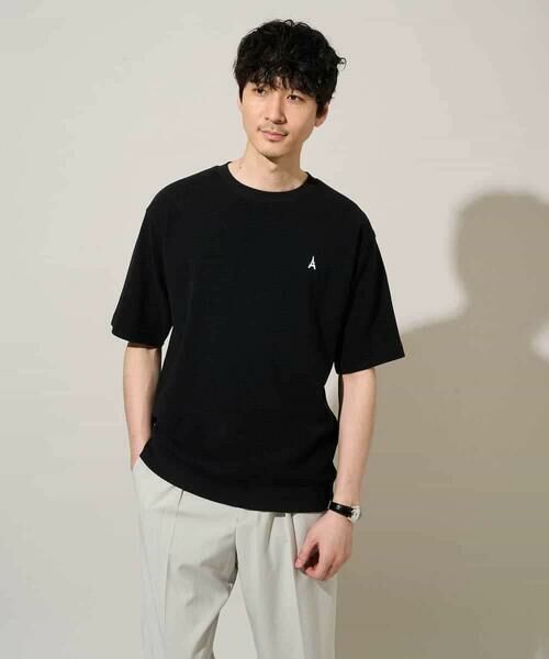 a.v.v / アー・ヴェ・ヴェ カットソー | 【イージーケア/洗濯機で洗える/接触冷感/毛玉になりにくい】ライトアゼ１ポイントシシュウスウェットＴ | 詳細21