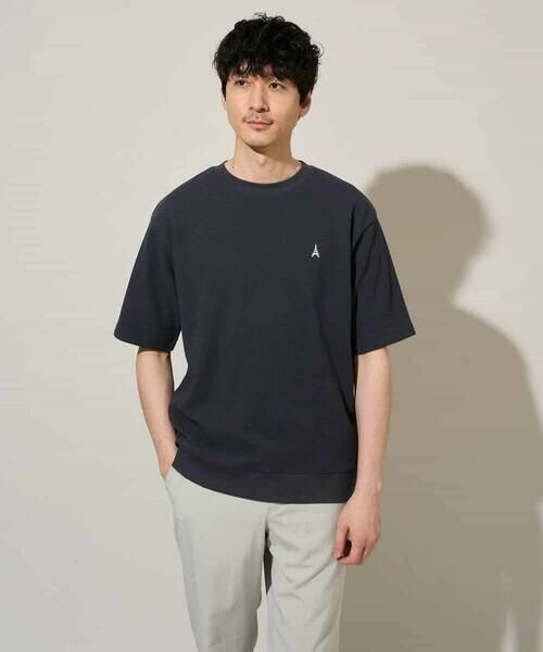 a.v.v / アー・ヴェ・ヴェ カットソー | 【イージーケア/洗濯機で洗える/接触冷感/毛玉になりにくい】ライトアゼ１ポイントシシュウスウェットＴ | 詳細22