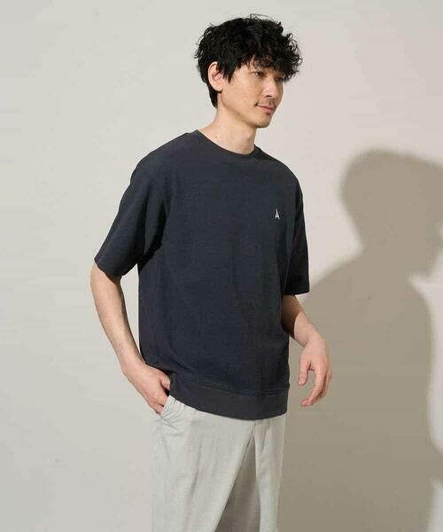 a.v.v / アー・ヴェ・ヴェ カットソー | 【イージーケア/洗濯機で洗える/接触冷感/毛玉になりにくい】ライトアゼ１ポイントシシュウスウェットＴ | 詳細24