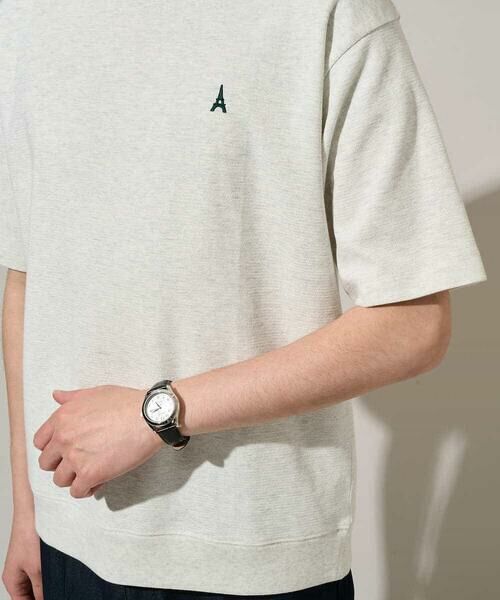 a.v.v / アー・ヴェ・ヴェ カットソー | 【イージーケア/洗濯機で洗える/接触冷感/毛玉になりにくい】ライトアゼ１ポイントシシュウスウェットＴ | 詳細29