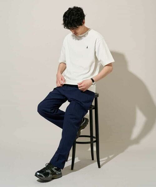 a.v.v / アー・ヴェ・ヴェ カットソー | 【イージーケア/洗濯機で洗える/接触冷感/毛玉になりにくい】ライトアゼ１ポイントシシュウスウェットＴ | 詳細8