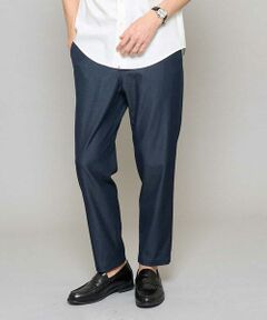 a.v.v / アー・ヴェ・ヴェ その他パンツ | 【イージーケア/接触冷感】デニムライクストレッチアンクルセミルーズパンツ