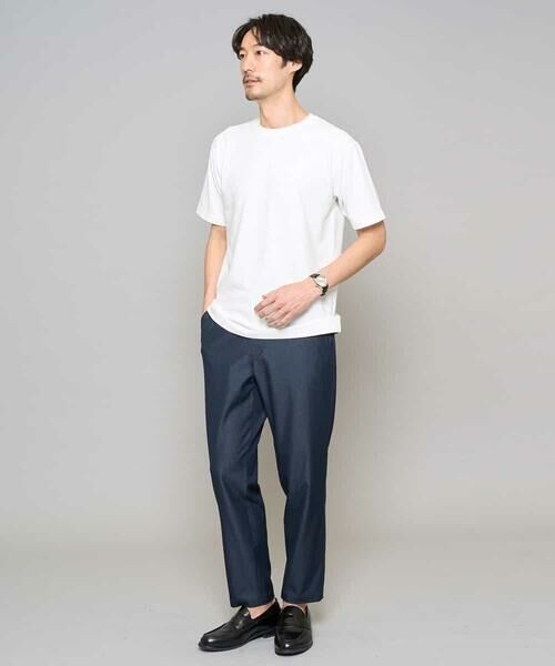 a.v.v / アー・ヴェ・ヴェ その他パンツ | 【イージーケア/接触冷感】デニムライクストレッチアンクルセミルーズパンツ | 詳細2