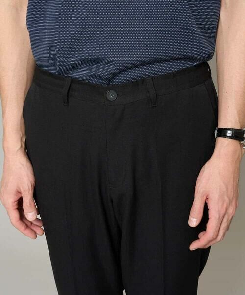 a.v.v / アー・ヴェ・ヴェ その他パンツ | 【イージーケア/接触冷感】デニムライクストレッチアンクルスマートスラックス | 詳細1