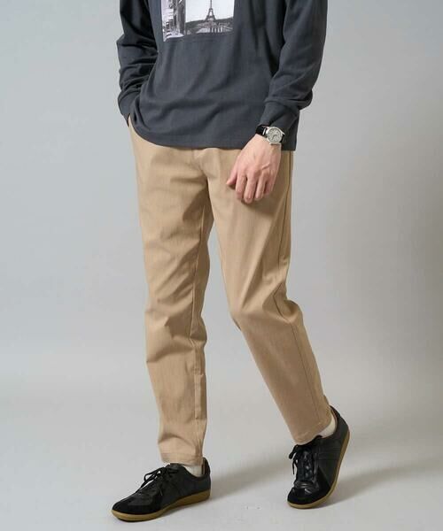 a.v.v / アー・ヴェ・ヴェ チノ・ワークパンツ | 【シーズンレス】スーパーストレッチ大人イージーパンツ（ベージュ）