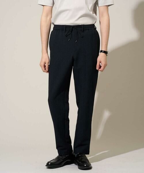 a.v.v / アー・ヴェ・ヴェ その他パンツ | 【イージーケア/洗濯機で洗える] シアサッカーセミルーズパンツ | 詳細10