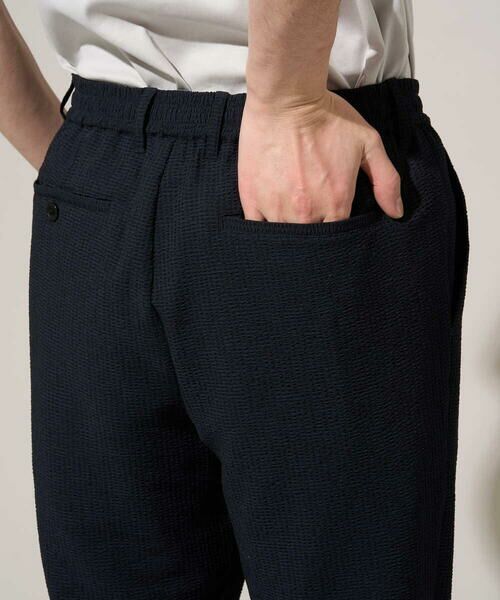 a.v.v / アー・ヴェ・ヴェ その他パンツ | 【イージーケア/洗濯機で洗える] シアサッカーセミルーズパンツ | 詳細13