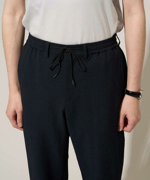 a.v.v / アー・ヴェ・ヴェ その他パンツ | 【イージーケア/洗濯機で洗える] シアサッカーセミルーズパンツ | 詳細14