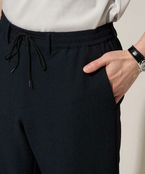 a.v.v / アー・ヴェ・ヴェ その他パンツ | 【イージーケア/洗濯機で洗える] シアサッカーセミルーズパンツ | 詳細15