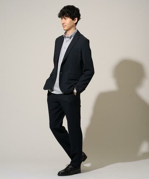 a.v.v / アー・ヴェ・ヴェ その他パンツ | 【イージーケア/洗濯機で洗える] シアサッカーセミルーズパンツ | 詳細2