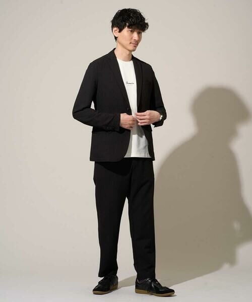 a.v.v / アー・ヴェ・ヴェ その他パンツ | 【イージーケア/洗濯機で洗える] シアサッカーセミルーズパンツ | 詳細8