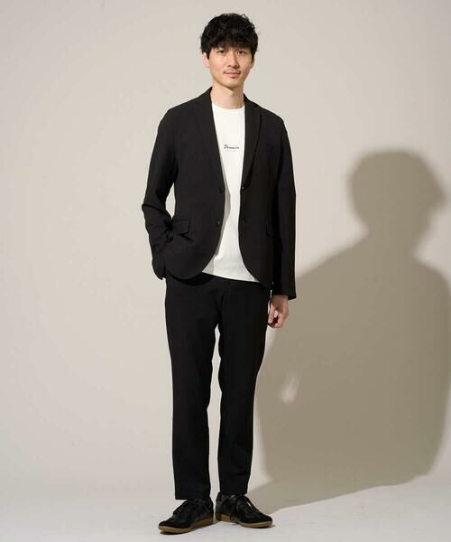 a.v.v / アー・ヴェ・ヴェ その他パンツ | 【イージーケア/洗濯機で洗える] シアサッカーセミルーズパンツ | 詳細9