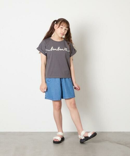 a.v.v / アー・ヴェ・ヴェ カットソー | [120-160]【接触冷感/綿100％】シュルロゴTシャツ | 詳細26