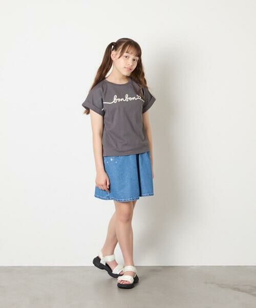 a.v.v / アー・ヴェ・ヴェ カットソー | [120-160]【接触冷感/綿100％】シュルロゴTシャツ | 詳細28