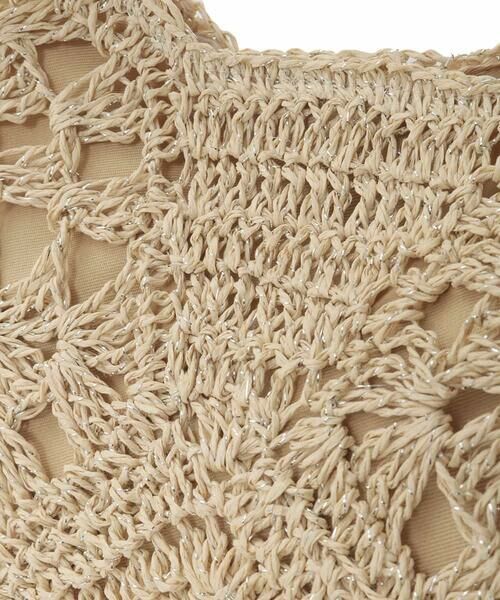 a.v.v / アー・ヴェ・ヴェ ショルダーバッグ | ラメフィルム透かし編みショルダーバッグ | 詳細8