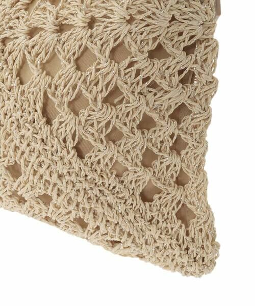 a.v.v / アー・ヴェ・ヴェ ショルダーバッグ | ラメフィルム透かし編みショルダーバッグ | 詳細9