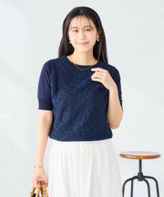 a.v.v / アー・ヴェ・ヴェ ニット・セーター | フロントレースサマーニット