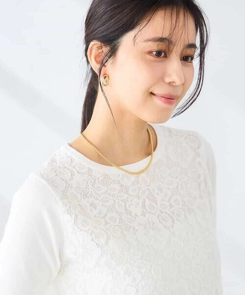 a.v.v / アー・ヴェ・ヴェ ニット・セーター | フロントレースサマーニット | 詳細11