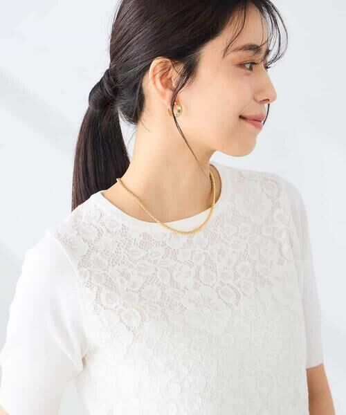 a.v.v / アー・ヴェ・ヴェ ニット・セーター | フロントレースサマーニット | 詳細12