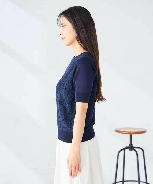a.v.v / アー・ヴェ・ヴェ ニット・セーター | フロントレースサマーニット | 詳細15