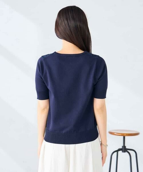 a.v.v / アー・ヴェ・ヴェ ニット・セーター | フロントレースサマーニット | 詳細16