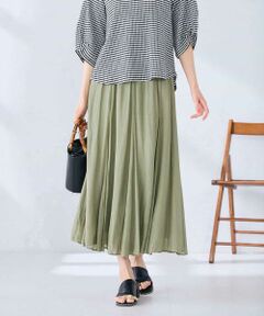 a.v.v / アー・ヴェ・ヴェ ロング・マキシ丈スカート | ゴアード切替フレアスカート