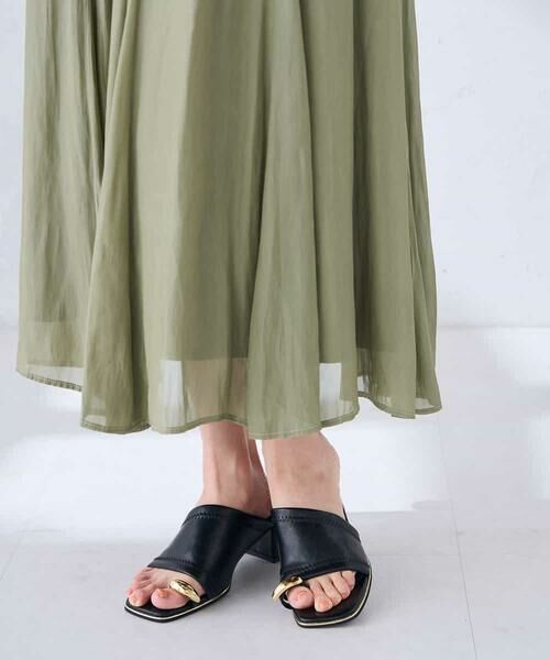 a.v.v / アー・ヴェ・ヴェ ロング・マキシ丈スカート | ゴアード切替フレアスカート | 詳細18