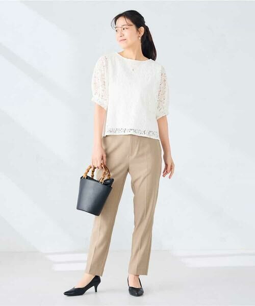 a.v.v / アー・ヴェ・ヴェ カットソー | レースドルマンカットソー | 詳細13