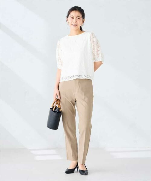 a.v.v / アー・ヴェ・ヴェ カットソー | レースドルマンカットソー | 詳細14