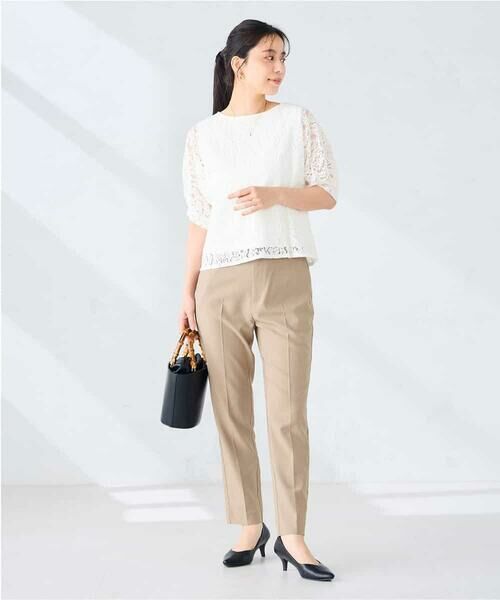 a.v.v / アー・ヴェ・ヴェ カットソー | レースドルマンカットソー | 詳細15