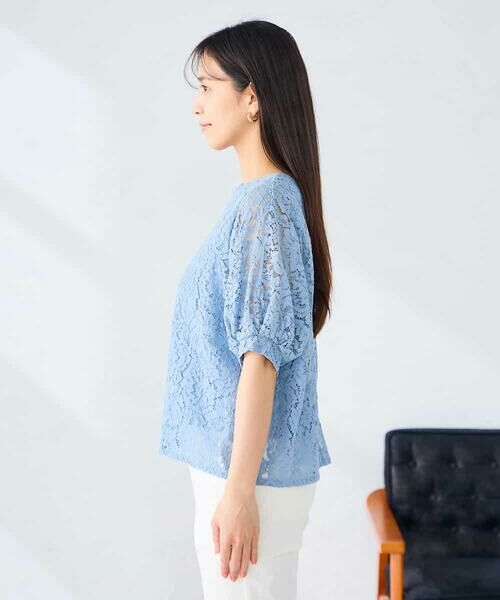a.v.v / アー・ヴェ・ヴェ カットソー | レースドルマンカットソー | 詳細17
