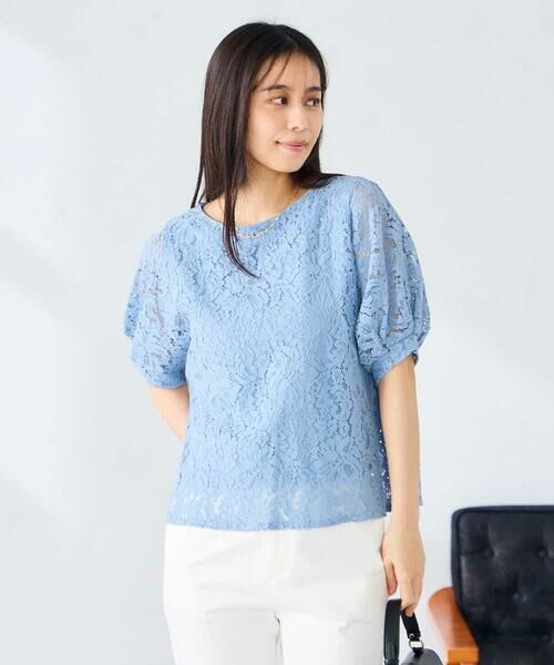 a.v.v / アー・ヴェ・ヴェ カットソー | レースドルマンカットソー | 詳細2