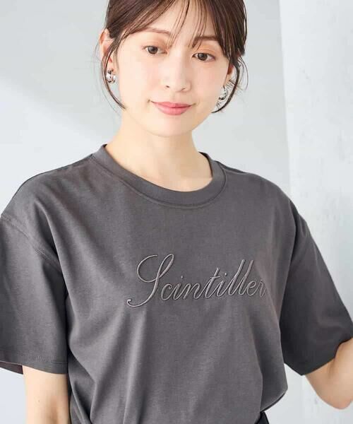 a.v.v / アー・ヴェ・ヴェ カットソー | 【接触冷感/UVカット/コットン100%】ロゴゆるTシャツ | 詳細24