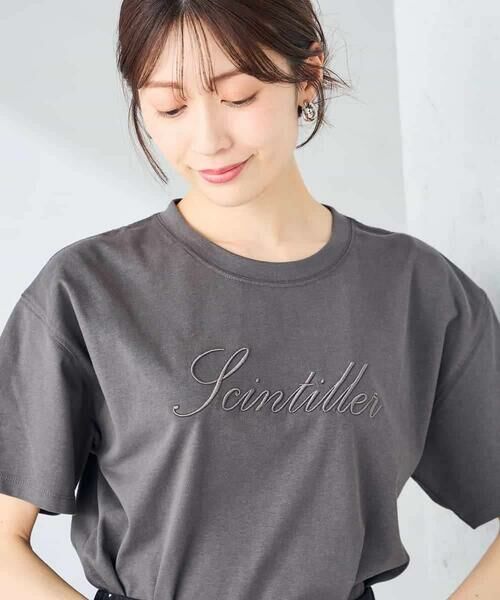 a.v.v / アー・ヴェ・ヴェ カットソー | 【接触冷感/UVカット/コットン100%】ロゴゆるTシャツ | 詳細25