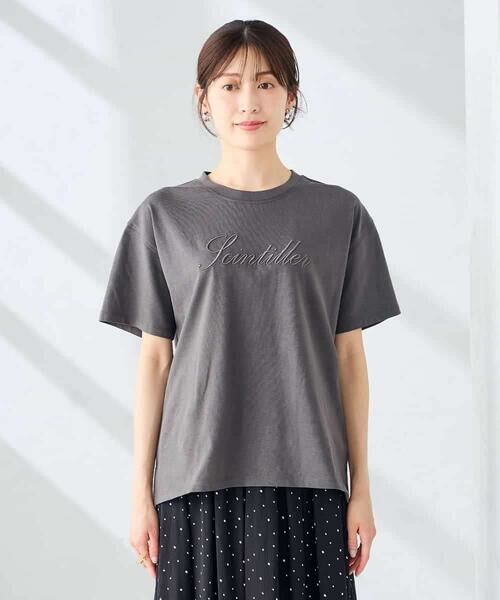 a.v.v / アー・ヴェ・ヴェ カットソー | 【接触冷感/UVカット/コットン100%】ロゴゆるTシャツ | 詳細27