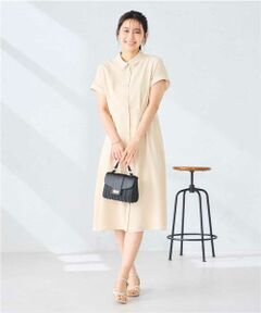 a.v.v / アー・ヴェ・ヴェ ロング・マキシ丈ワンピース | 【WEB限定】ドルマンスリーブシャツワンピース