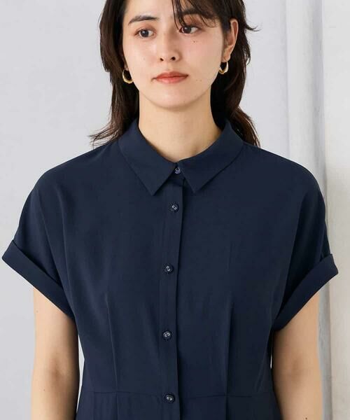 a.v.v / アー・ヴェ・ヴェ ロング・マキシ丈ワンピース | 【WEB限定】ドルマンスリーブシャツワンピース | 詳細10