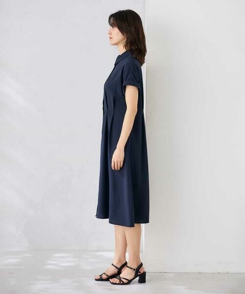 a.v.v / アー・ヴェ・ヴェ ロング・マキシ丈ワンピース | 【WEB限定】ドルマンスリーブシャツワンピース | 詳細8