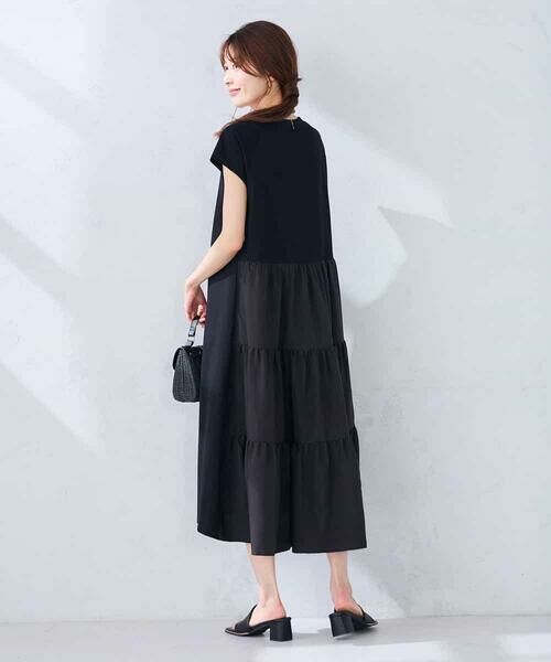 a.v.v / アー・ヴェ・ヴェ ロング・マキシ丈ワンピース | 【WEB限定】バックティアードワンピース | 詳細6