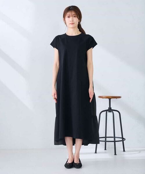 a.v.v / アー・ヴェ・ヴェ ロング・マキシ丈ワンピース | 【WEB限定】バックティアードワンピース | 詳細7