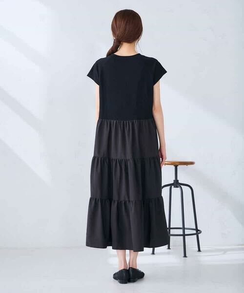 a.v.v / アー・ヴェ・ヴェ ロング・マキシ丈ワンピース | 【WEB限定】バックティアードワンピース | 詳細9