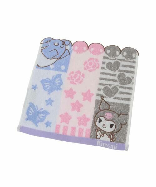 a.v.v / アー・ヴェ・ヴェ ハンカチ | [KIDS]【クロミ】シャンブルミニタオル（ラベンダー）