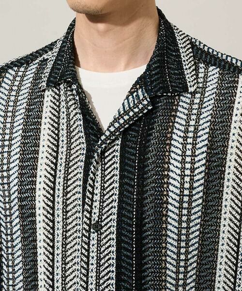 a.v.v / アー・ヴェ・ヴェ シャツ・ブラウス | 【洗濯機で洗える】ワイドストライプゴブソデオープンカラーシャツ | 詳細25