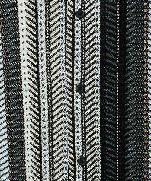 a.v.v / アー・ヴェ・ヴェ シャツ・ブラウス | 【洗濯機で洗える】ワイドストライプゴブソデオープンカラーシャツ | 詳細29