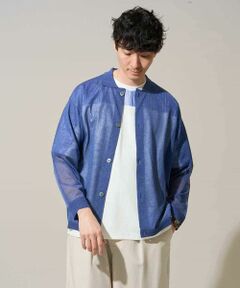 a.v.v / アー・ヴェ・ヴェ カーディガン・ボレロ | 【洗濯機で洗える】シアーニットカーディガン