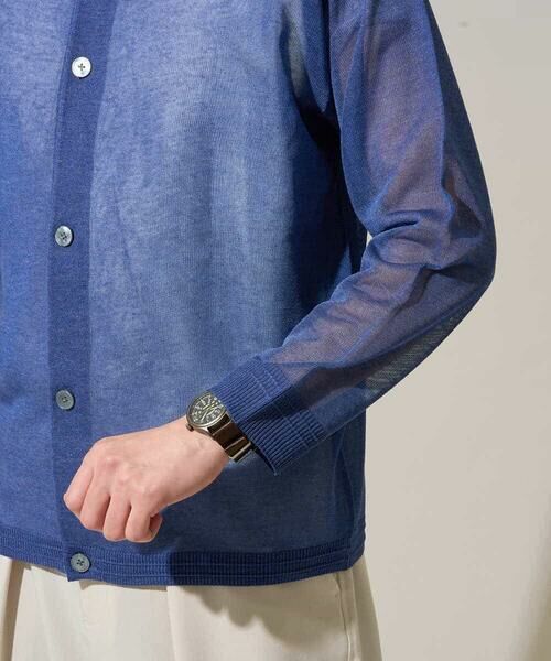 a.v.v / アー・ヴェ・ヴェ カーディガン・ボレロ | 【洗濯機で洗える】シアーニットカーディガン | 詳細20