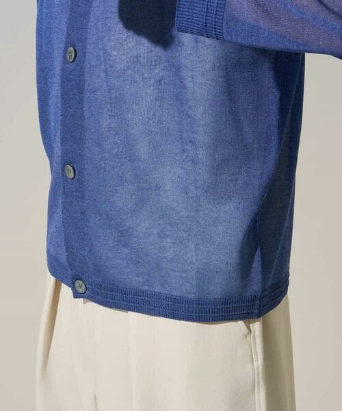 a.v.v / アー・ヴェ・ヴェ カーディガン・ボレロ | 【洗濯機で洗える】シアーニットカーディガン | 詳細21